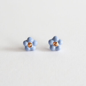 Blueberry flower earring