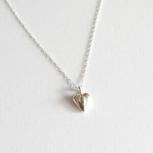 Heart seed necklace
