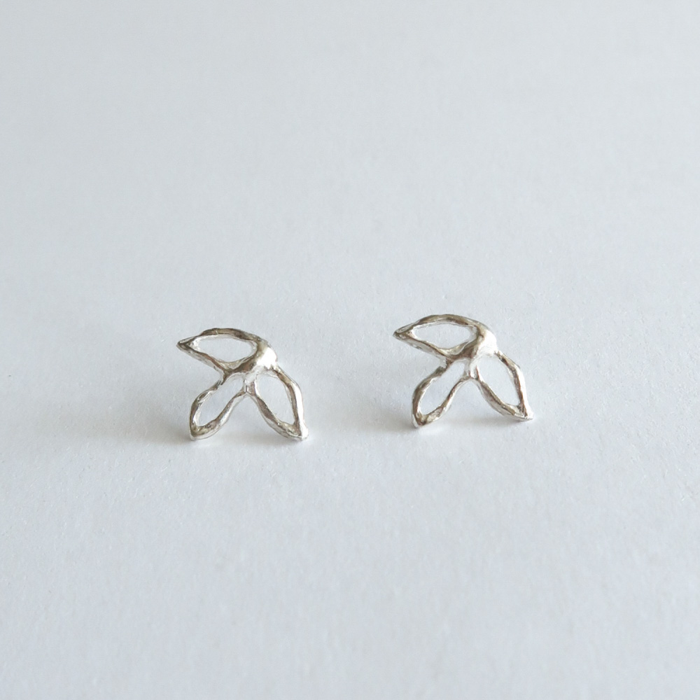 Maple earring [silver/gold]