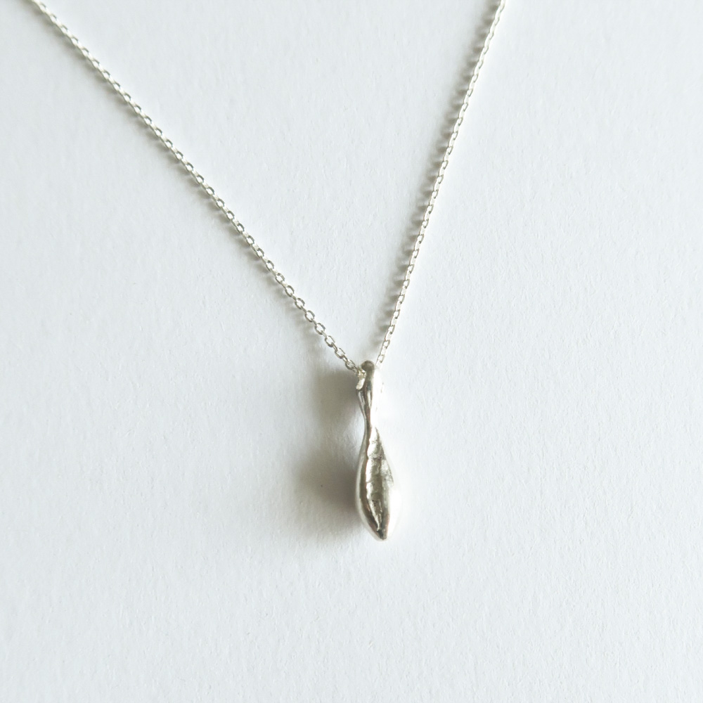 Fall raindrop necklace [silver/gold]