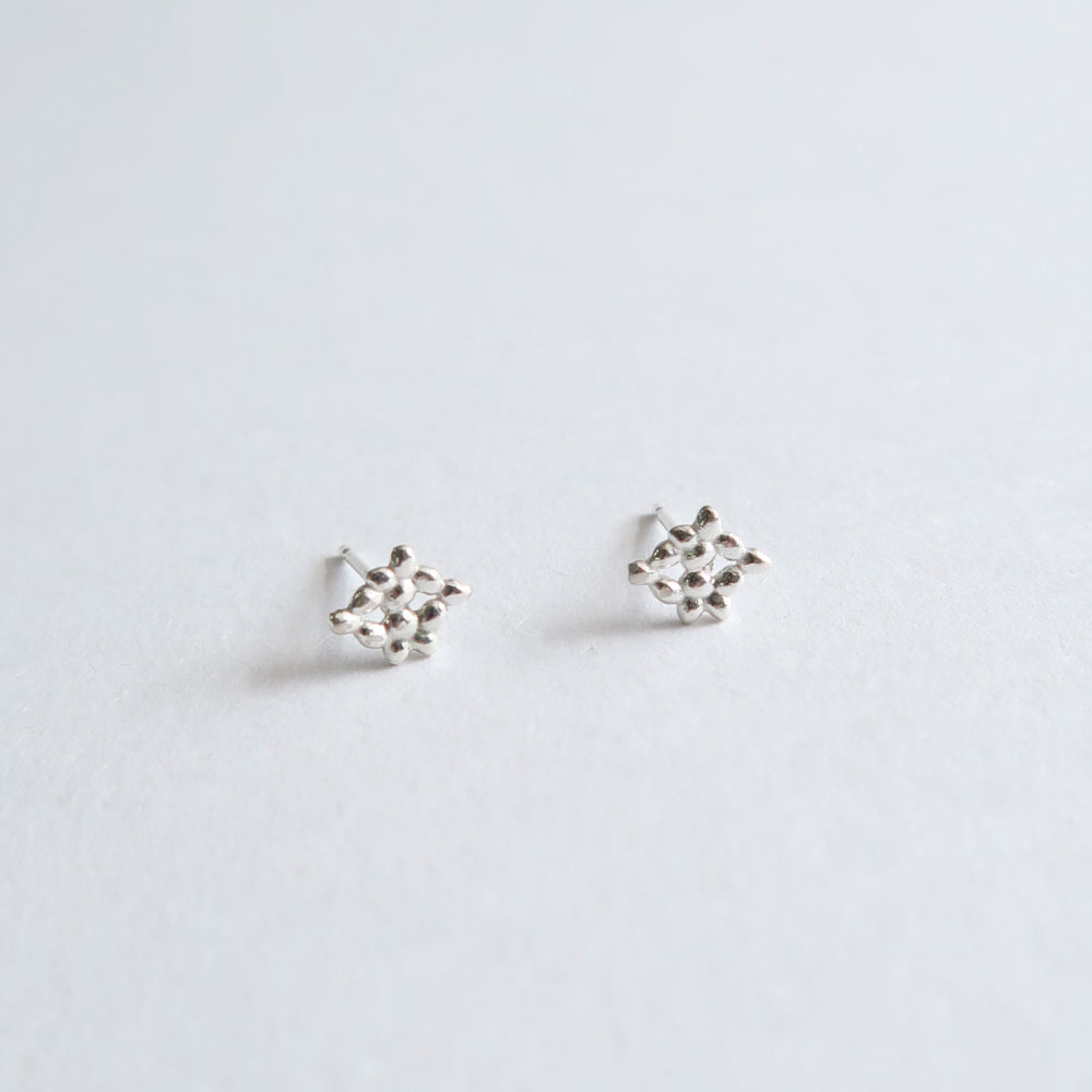 Mini tassel earring [silver/gold]